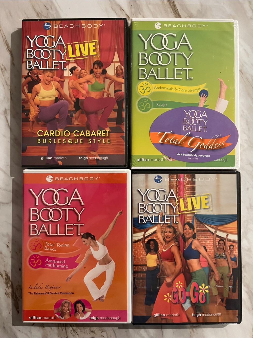 YOGA BOOTY BALLET DVD’s By Beach Body